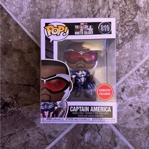 Funko POP Marvel The Falcon & The Winter Soldier Captain America Vinyl #819